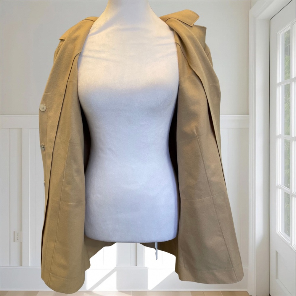 Vintage LIZ CLAIBORNE LIZSPORT Women's Cashmere Wool Blend Utility Jacket 12 - Picture 9 of 13